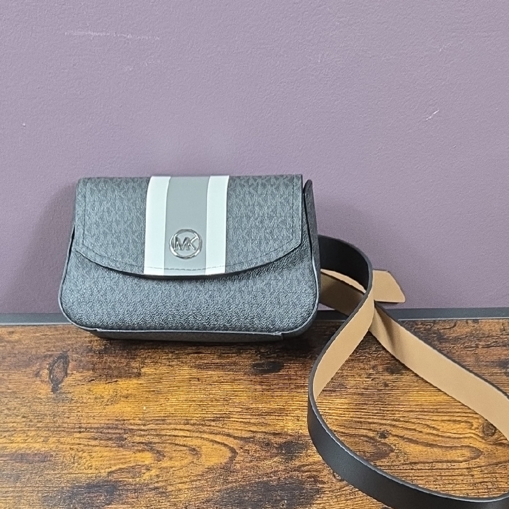 Michael Kors Tan and Black Strap